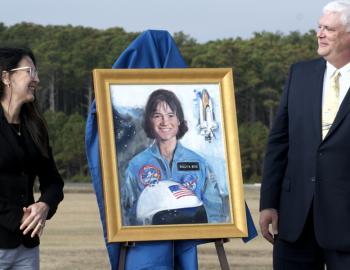 Sally ride portrait.