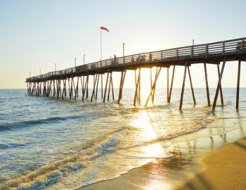 A view of the Avalon Fishing Pier