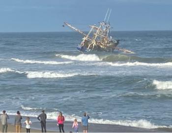 Bald Eagle II head back out to sea, but first to Newport News for repairs.