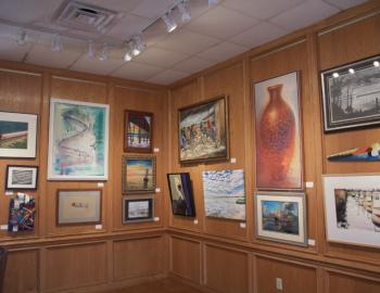 An example of the variety of art at the 45th Annual Frank Stick Memorial Art Show.