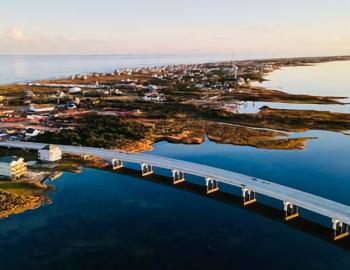 The Jug Handle Bridge connecting Rodanthe and Pea Island is finally open.