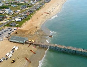 Kill Devil Hills gets ready for the second round of beach nourishment.