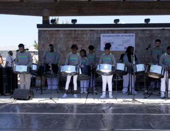 The Mosaic Steel Drum Teen Band at ArtRageous.