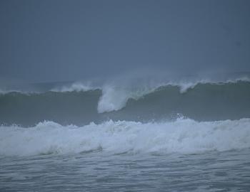 Outer Banks Surf from Hurricane Larry