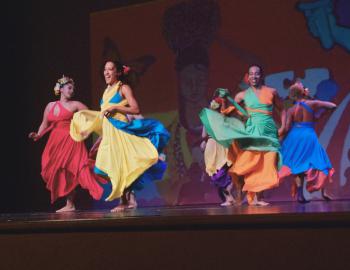 Colorful and energetic, the Latin Ballet was an amazing performance.