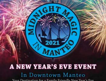 Manteo NYE Celebration banner