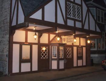 The historic Pioneer Theater in downtown Manteo.