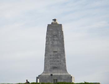 The Wright Brothers Memorial was chosen as the second best site to visit in North Carolina.