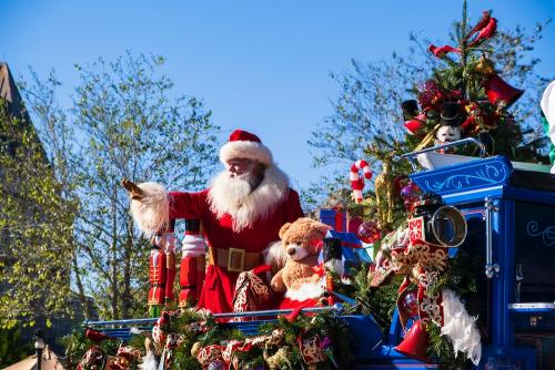 Santa at Christmas Parade