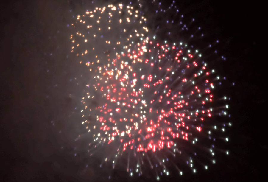 July 4 Fireworks light the Outer Banks night sky.