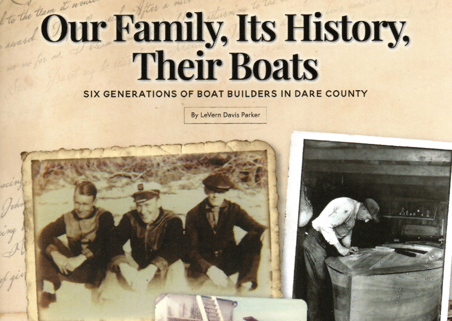  Our Family, Its History, Their Boats book cover.