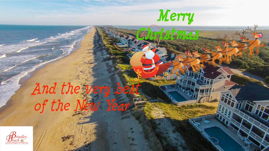 Merry Christmas and a Happy New Year from Brindley Beach Vacations