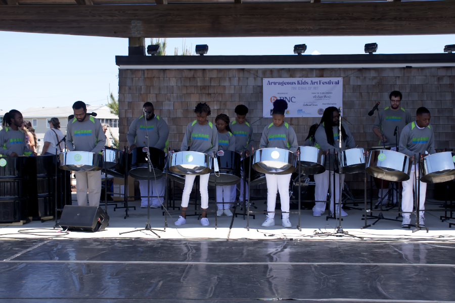 The Mosaic Steel Drum Teen Band at ArtRageous.