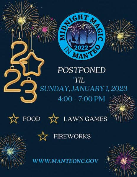 Manteo NYE Celebration Postponed