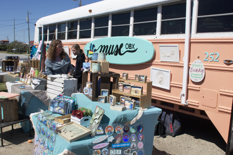 The Muse OBX bus with Ami Hill.