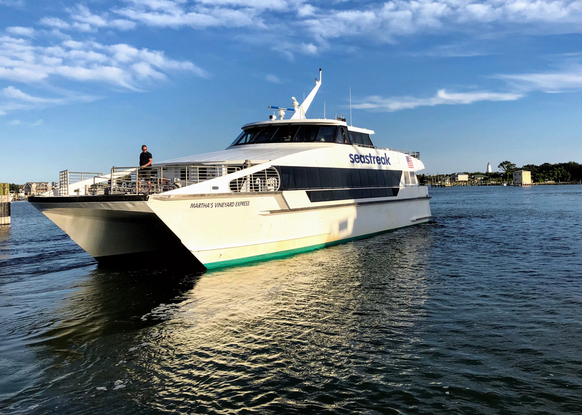 Passenger ferry Ocracoke Express is a great alternative to the regular ferry runs.