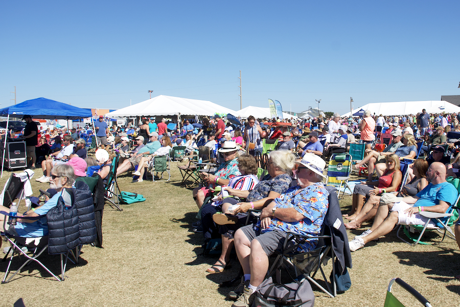 It may have been a record setting crowd at the 2022 Outer Banks Seafood Festival.