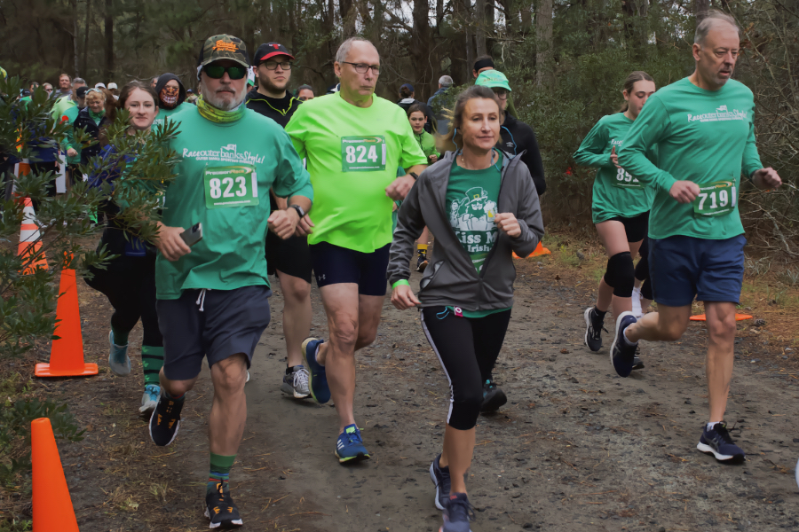 And their for 5K Running of the Leprechauns.