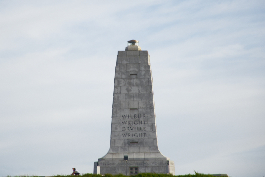 The Wright Brothers Memorial was chosen as the second best site to visit in North Carolina.
