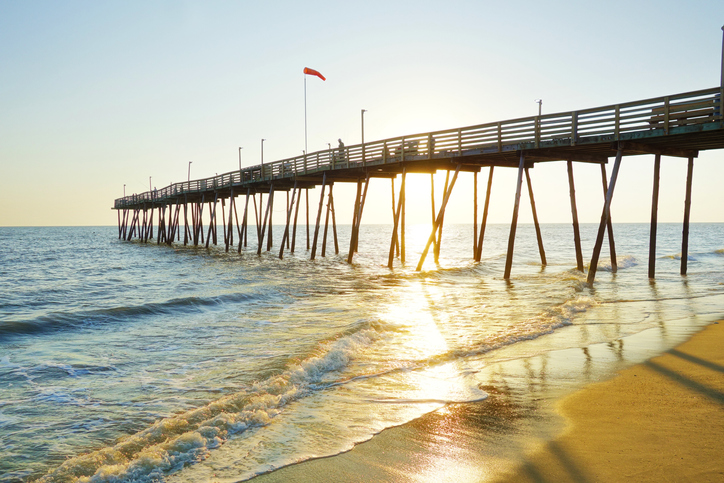 A view of the Avalon Fishing Pier